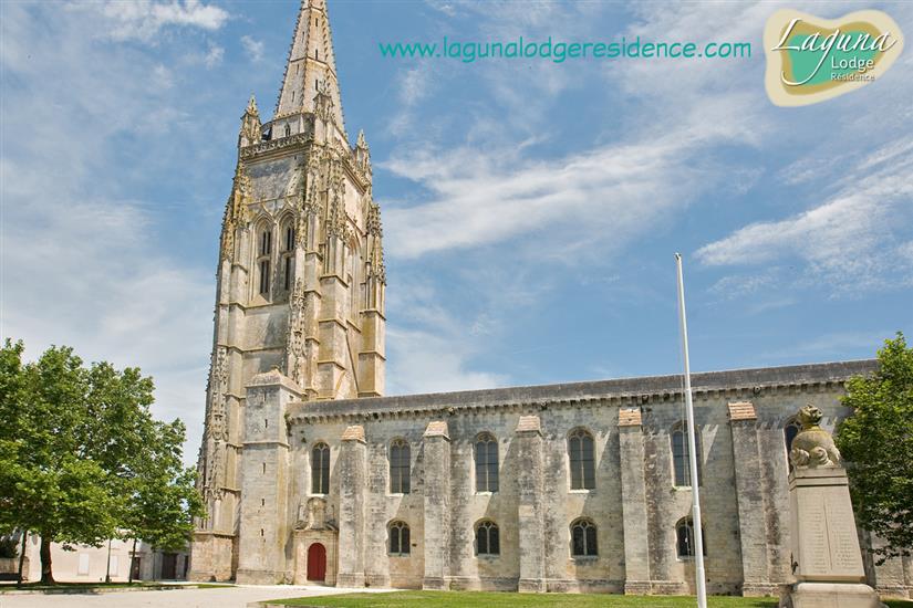 Eglise de Marennes proche de Laguna Lodge Residence sur la Côte Atlantique en Charente-Maritime
