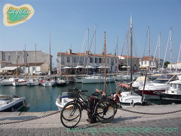 La Rochelle à vélo depuis Laguna Lodge Résidence