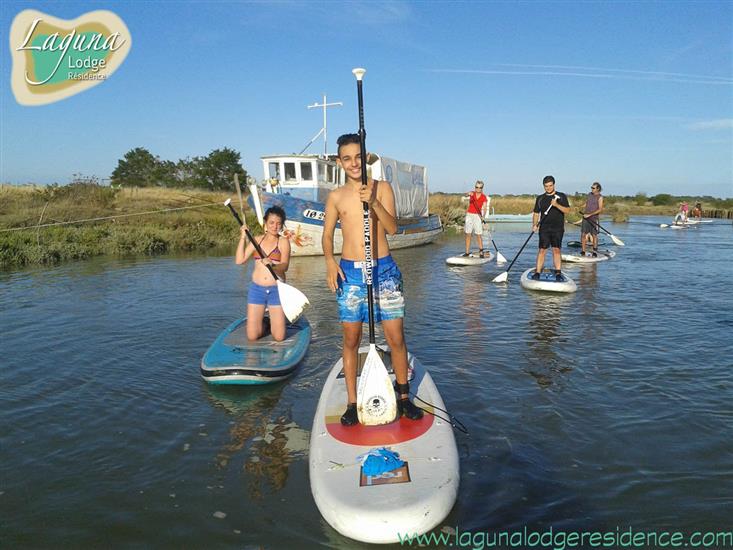 Paddle près de Laguna Lodge Résidence en Charente-Maritime